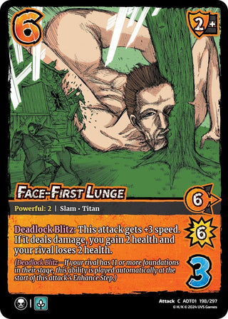 Face-First Lunge (198) [AOT1] - UniVersus Single
