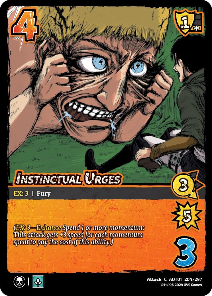 Instinctual Urges (204) [AOT1] - UniVersus Single