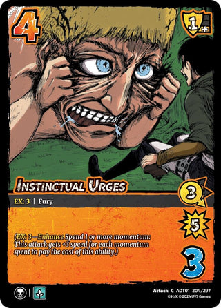 Instinctual Urges (204) [AOT1] - UniVersus Single