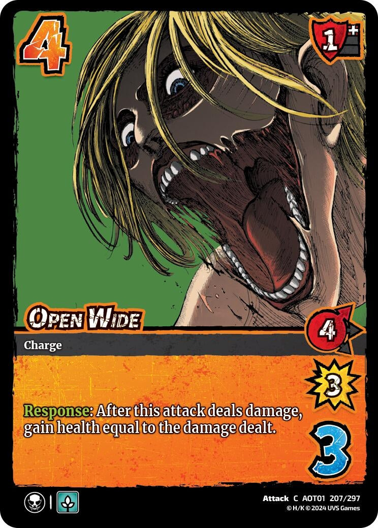 Open Wide (207) [AOT1] - UniVersus Single