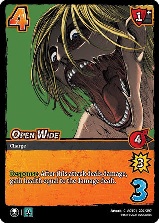 Open Wide (207) [AOT1] - UniVersus Single
