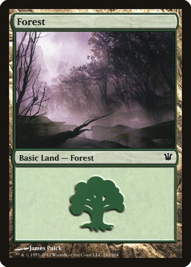 Forest (262) (262) [ISD] - MTG Single
