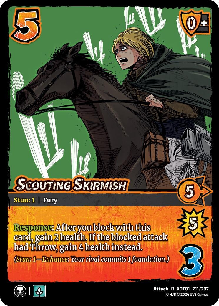 Scouting Skirmish (211) [AOT1] - UniVersus Single