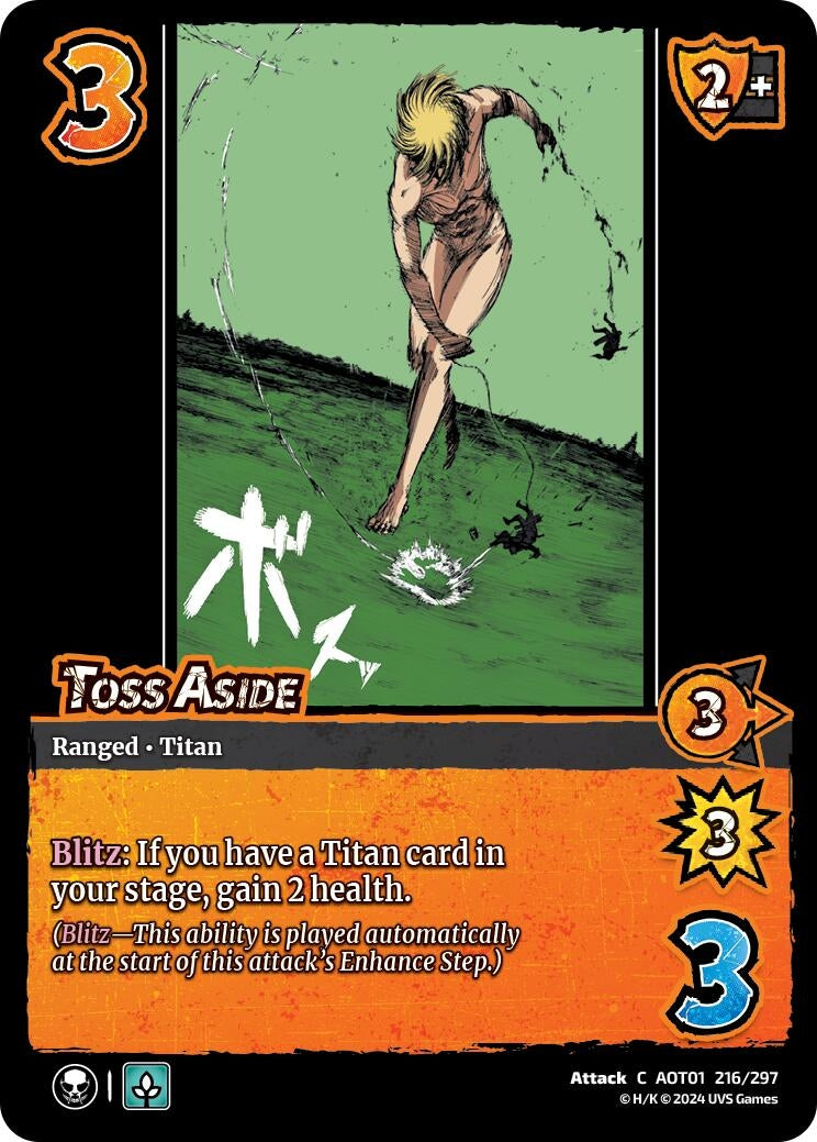 Toss Aside (216) [AOT1] - UniVersus Single
