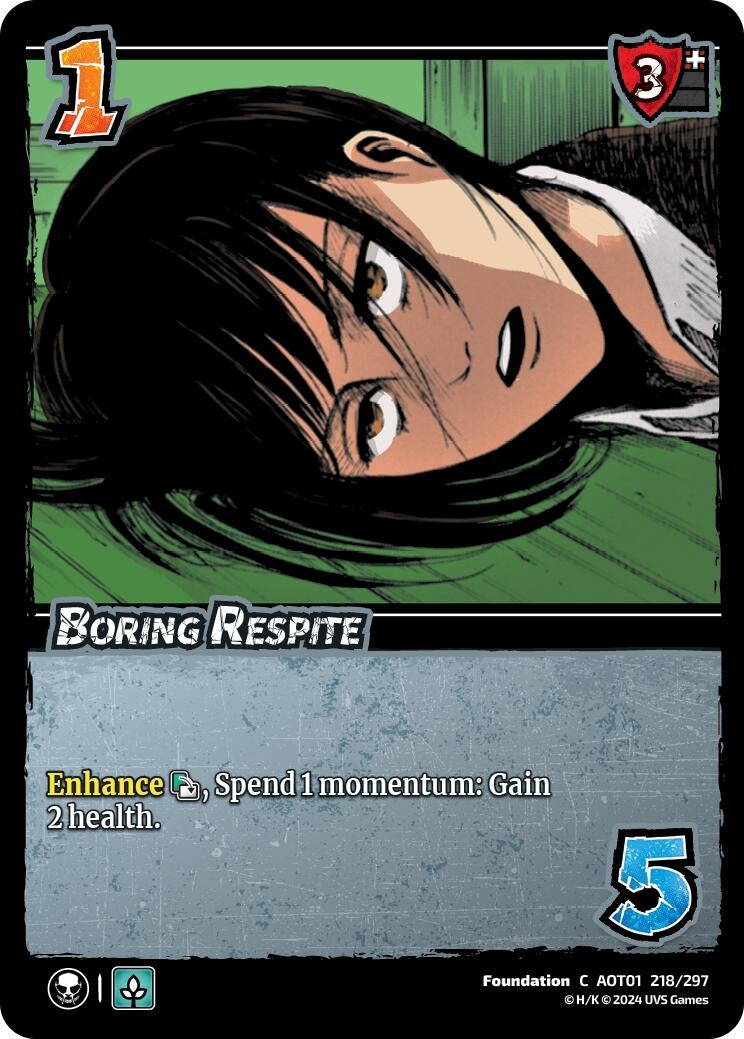Boring Respite (218) [AOT1] - UniVersus Single