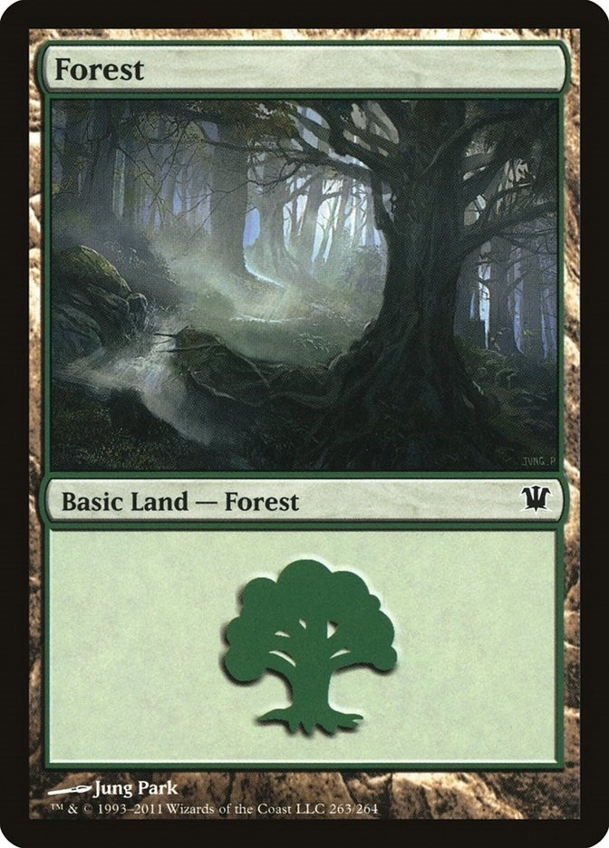Forest (263) (263) [ISD] - MTG Single