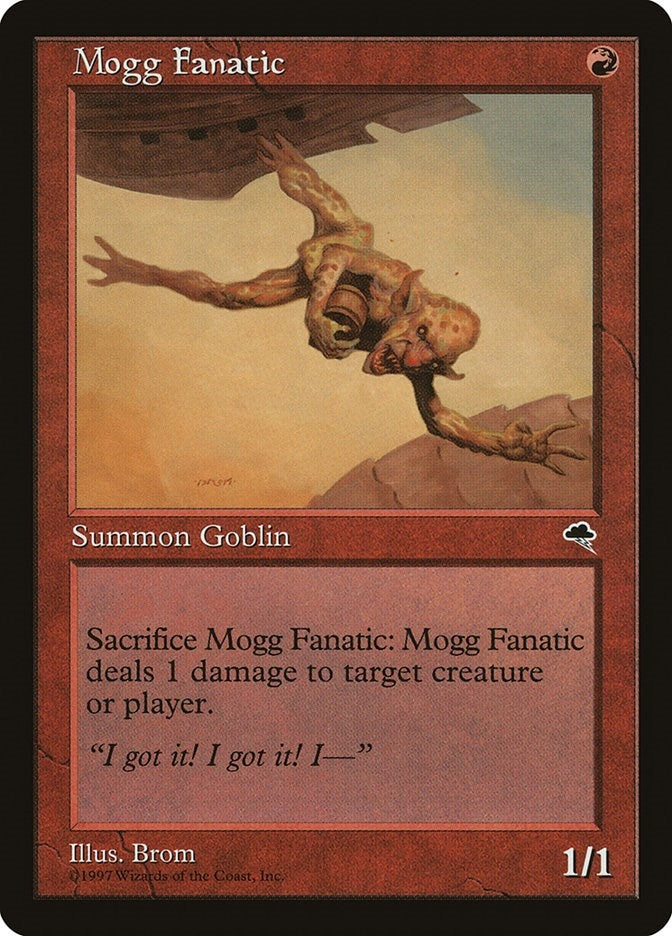Mogg Fanatic (190) [TMP] - MTG Single