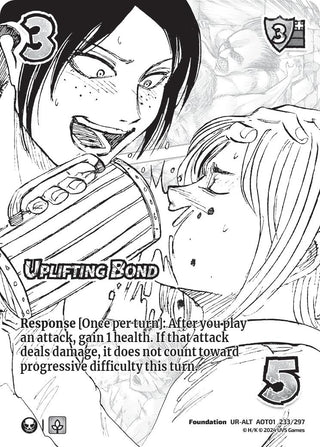 Uplifting Bond (Alternate Art) (233) [AOT1] - UniVersus Single