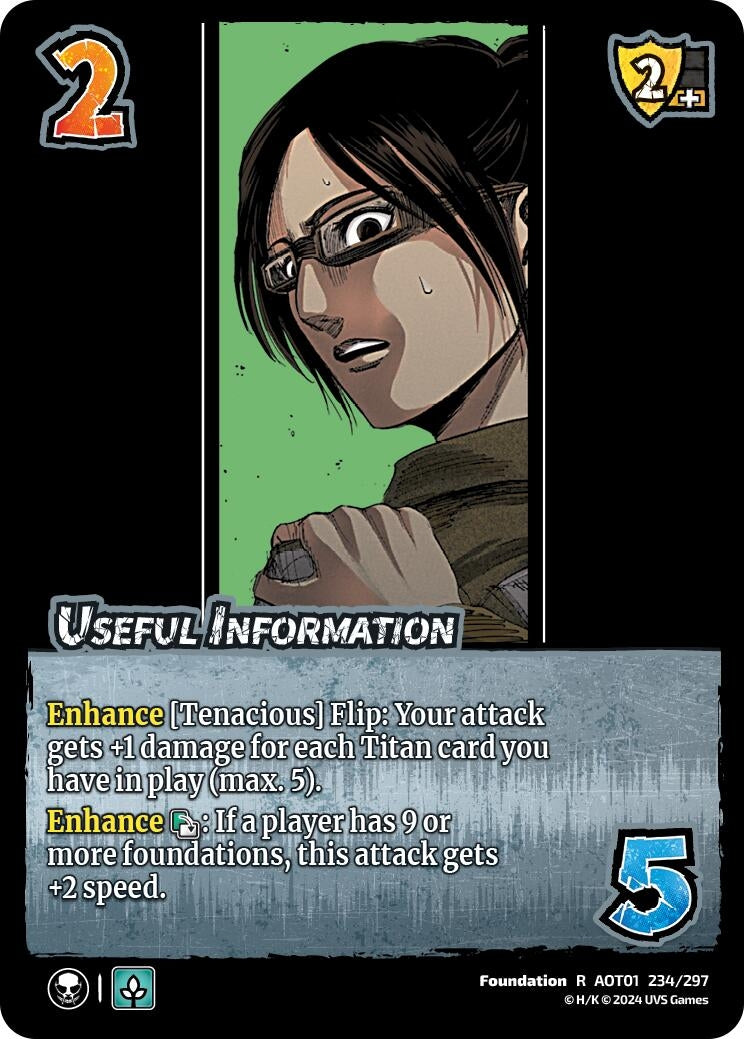 Useful Information (234) [AOT1] - UniVersus Single