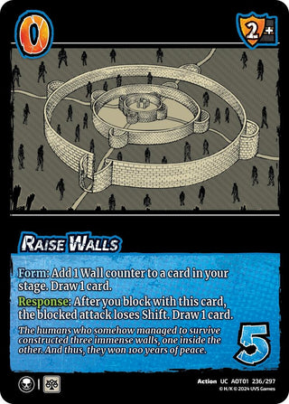 Raise Walls (236) [AOT1] - UniVersus Single
