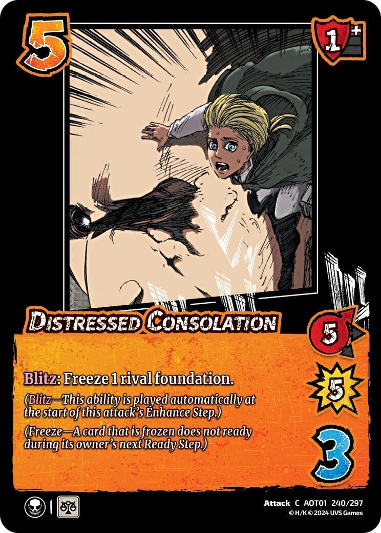 Distressed Consolation (240) [AOT1] - UniVersus Single
