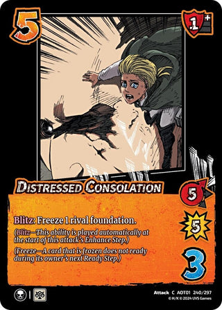 Distressed Consolation (240) [AOT1] - UniVersus Single