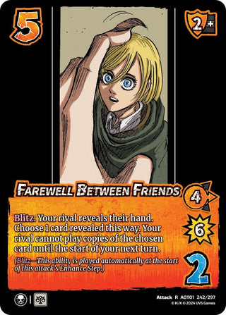 Farewell between Friends (242) [AOT1] - UniVersus Single