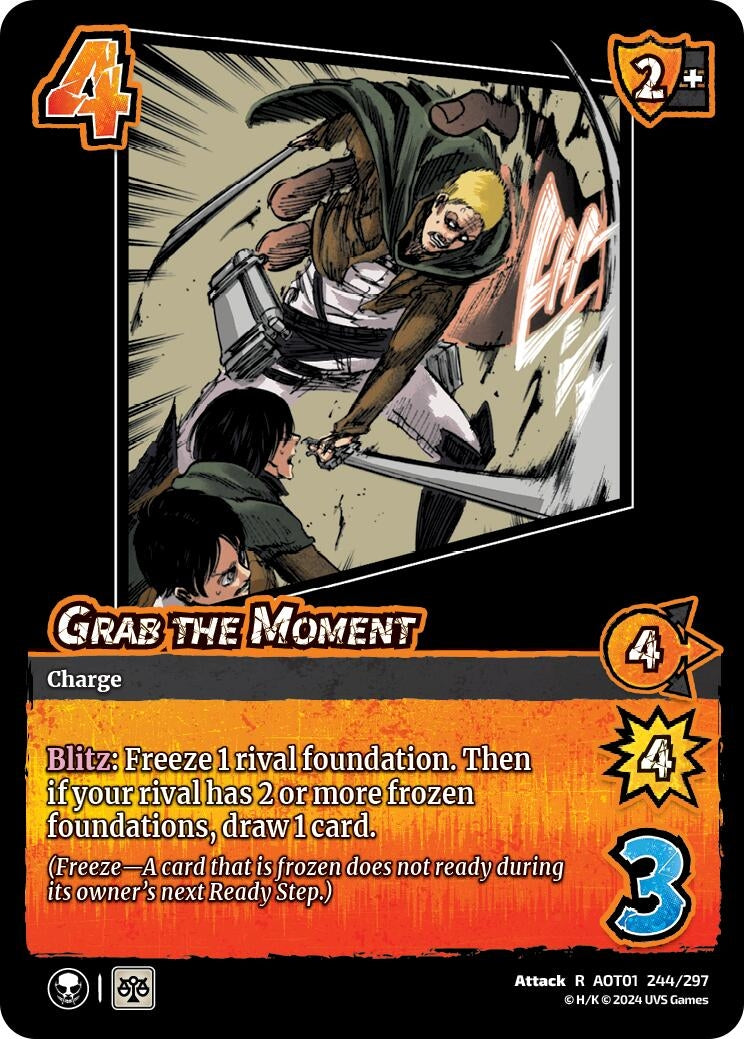 Grab the Moment (244) [AOT1] - UniVersus Single