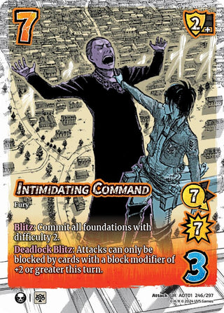 Intimidating Command (246) [AOT1] - UniVersus Single