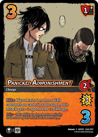 Panicked Admonishment (248) [AOT1] - UniVersus Single