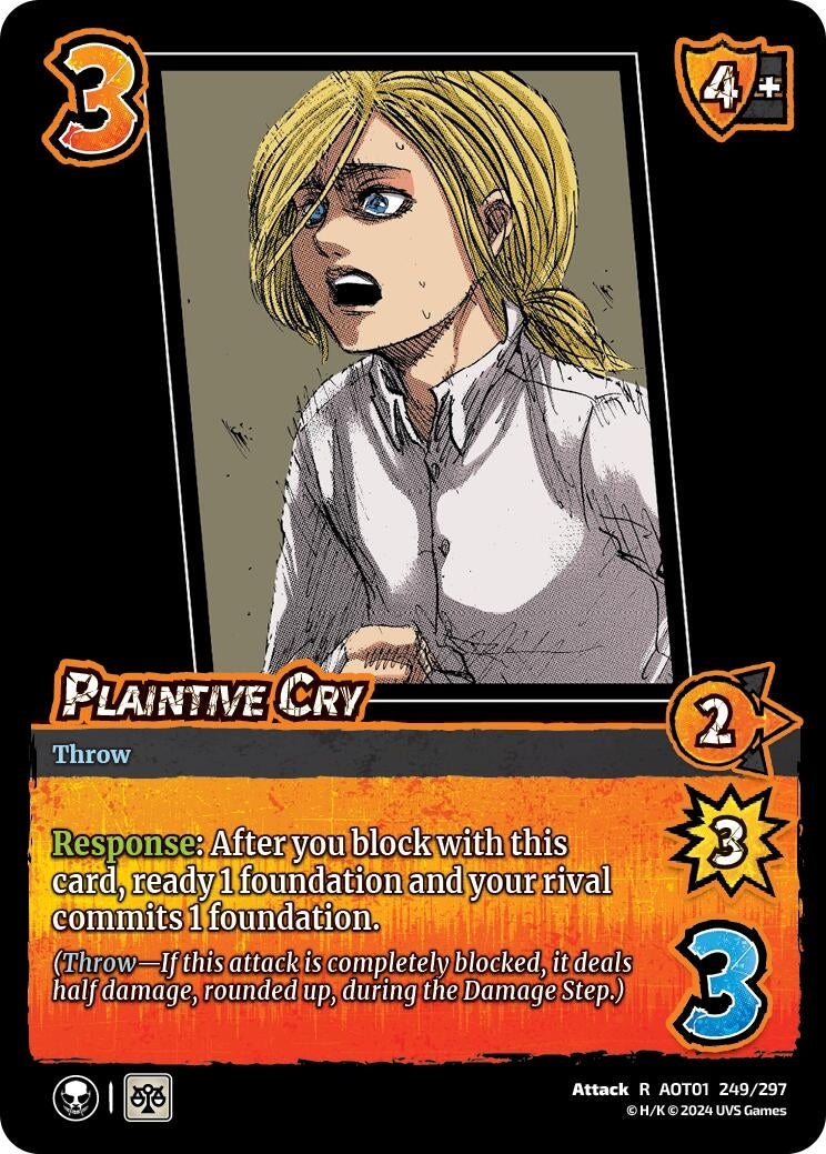 Plaintive Cry (249) [AOT1] - UniVersus Single
