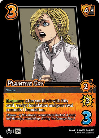 Plaintive Cry (249) [AOT1] - UniVersus Single