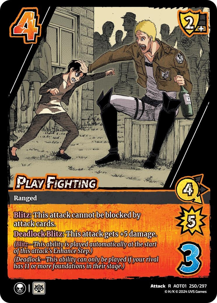 Play Fighting (250) [AOT1] - UniVersus Single