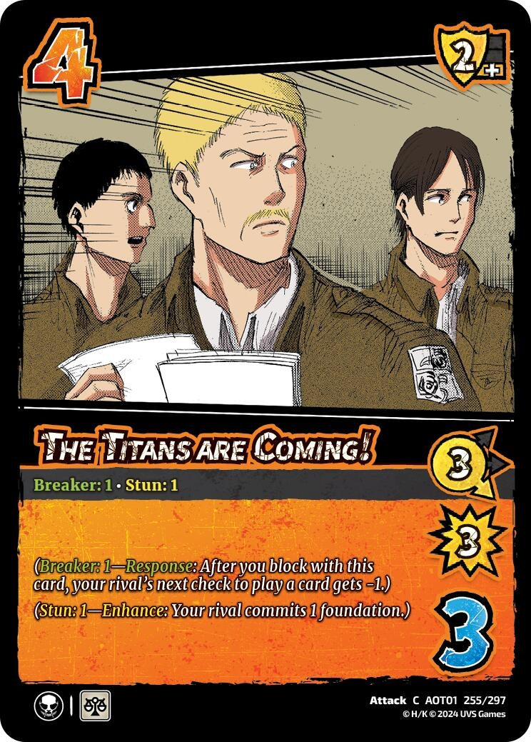 The Titans are Coming! (255) [AOT1] - UniVersus Single