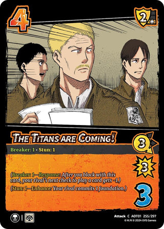 The Titans are Coming! (255) [AOT1] - UniVersus Single