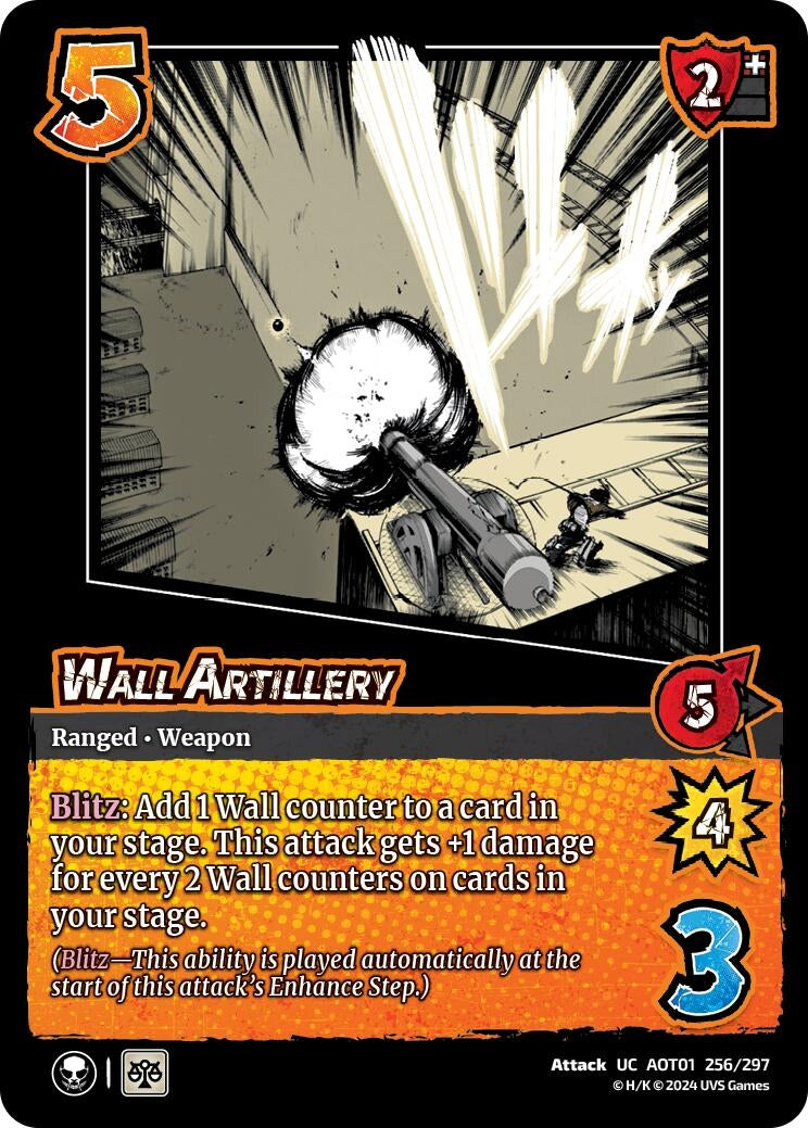 Wall Artillery (256) [AOT1] - UniVersus Single