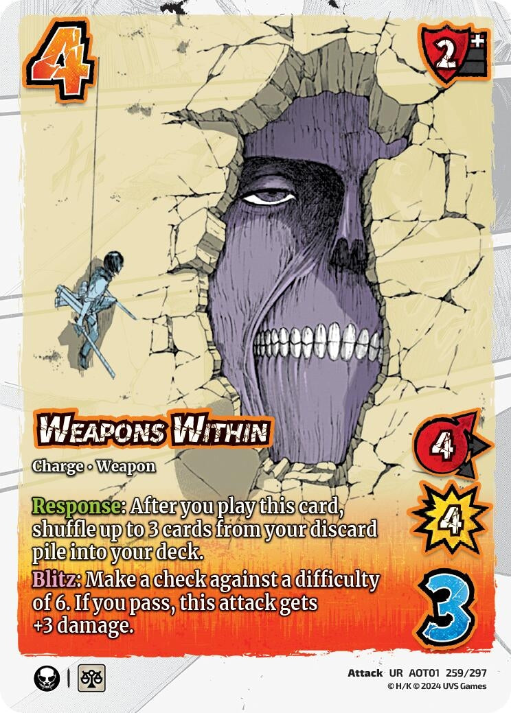 Weapons Within (259) [AOT1] - UniVersus Single