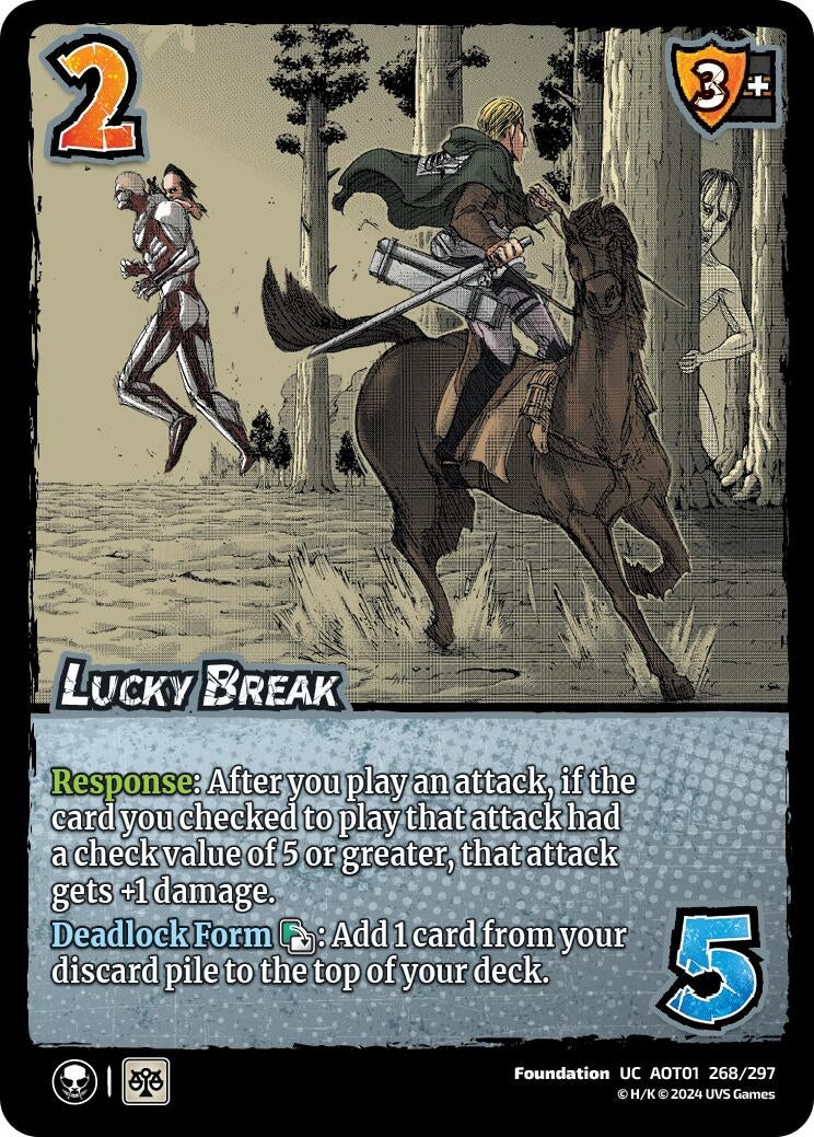 Lucky Break (268) [AOT1] - UniVersus Single