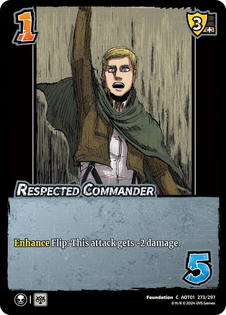 Respected Commander (273) [AOT1] - UniVersus Single