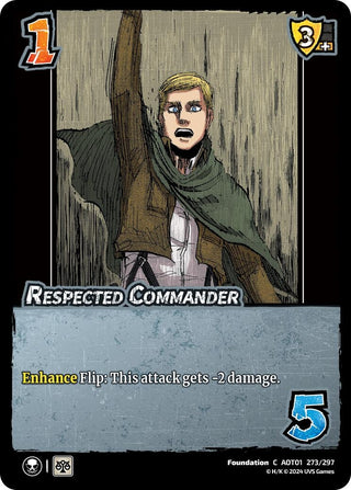 Respected Commander (273) [AOT1] - UniVersus Single