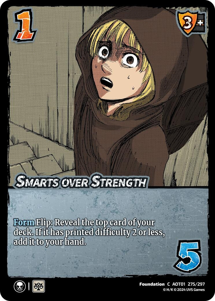 Smarts over Strength (275) [AOT1] - UniVersus Single