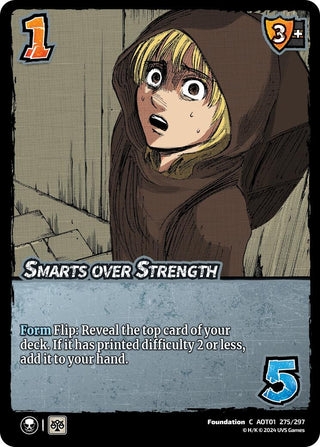 Smarts over Strength (275) [AOT1] - UniVersus Single