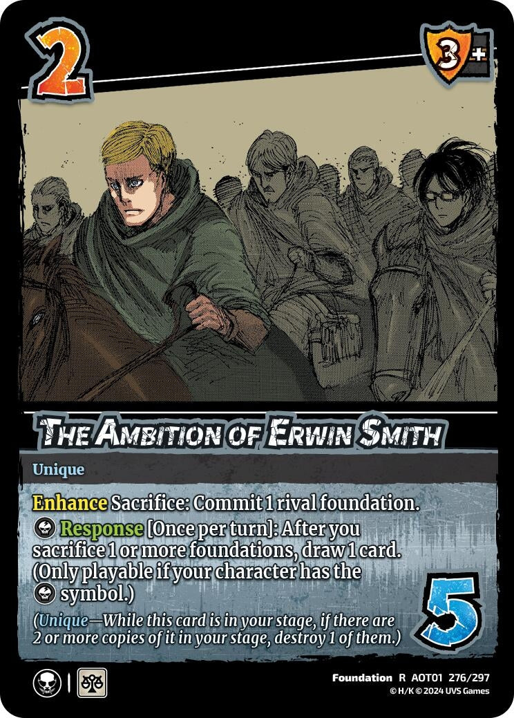 The Ambition of Erwin Smith (276) [AOT1] - UniVersus Single