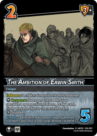 The Ambition of Erwin Smith (276) [AOT1] - UniVersus Single