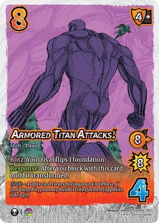 Armored Titan Attacks! // The Armored Titan (284) [AOT1] - UniVersus Single