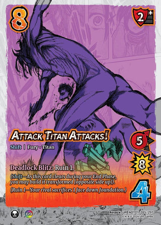 Attack Titan Attacks! // The Attack Titan (285) [AOT1] - UniVersus Single