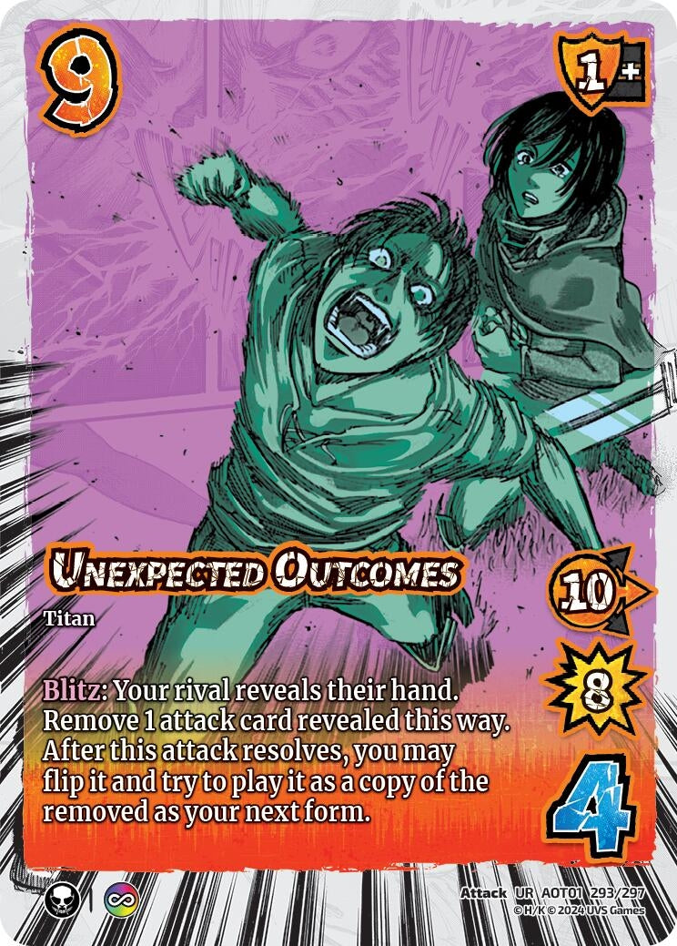 Unexpected Outcomes (293) [AOT1] - UniVersus Single