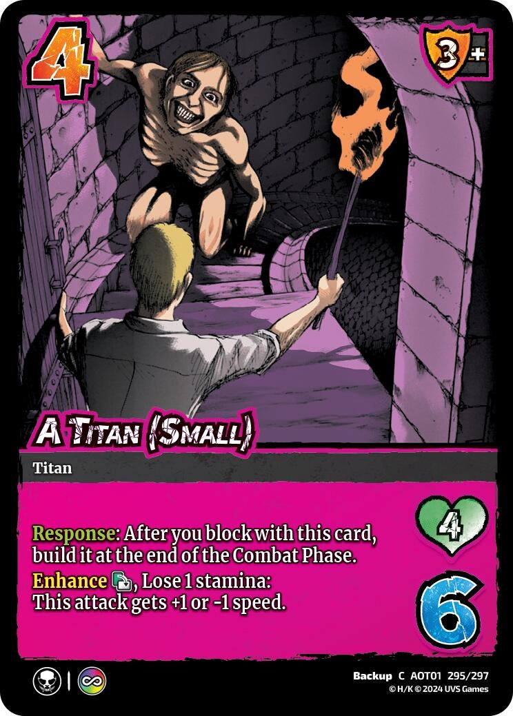 A Titan (Small) (295) [AOT1] - UniVersus Single