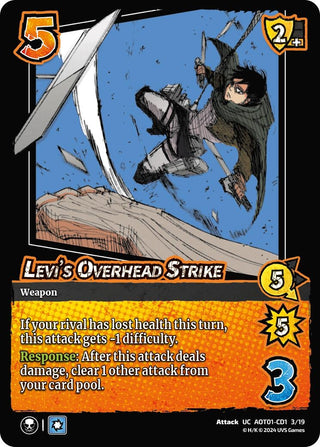 Levi’s Overhead Strike (CD1) (1319) [AOT1] - UniVersus Single