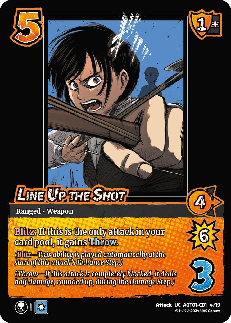Line Up the Shot (CD1) (1419) [AOT1] - UniVersus Single