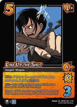 Line Up the Shot (CD1) (1419) [AOT1] - UniVersus Single