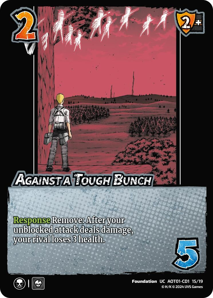 Against a Tough Bunch (CD1) (11519) [AOT1] - UniVersus Single