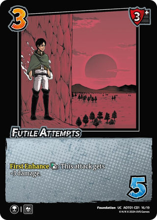 Futile Attempts (CD1) (11619) [AOT1] - UniVersus Single