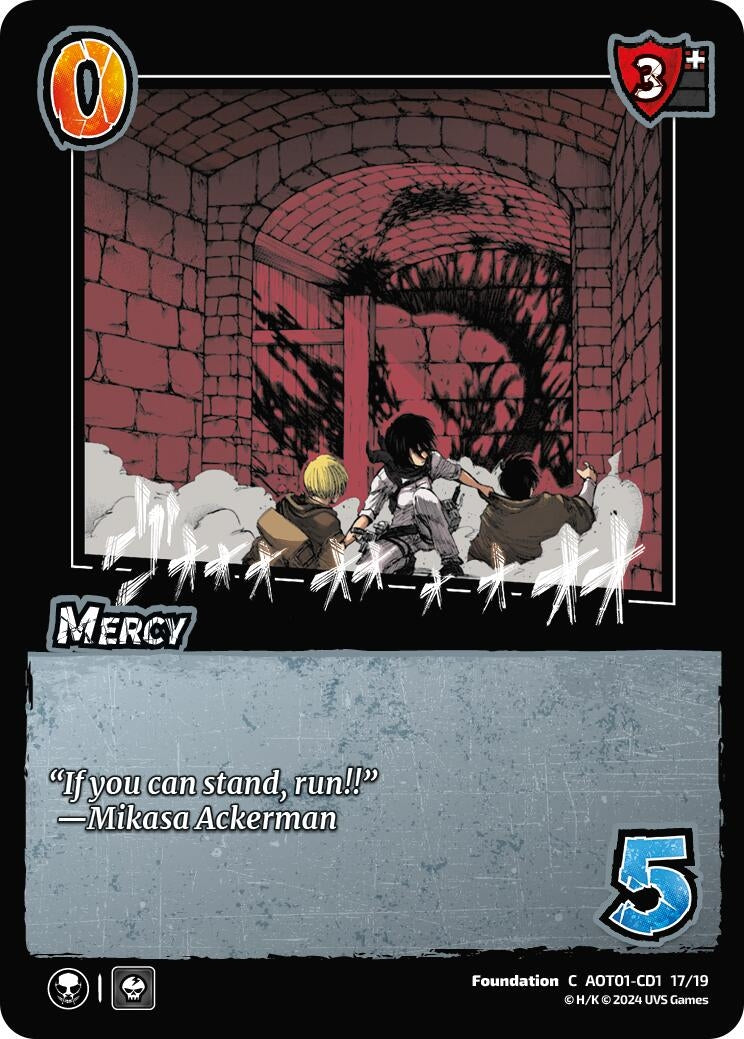 Mercy (CD1) (11719) [AOT1] - UniVersus Single