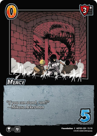 Mercy (CD1) (11719) [AOT1] - UniVersus Single