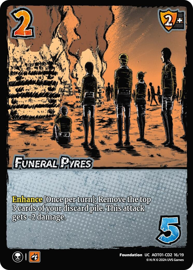 Funeral Pyres (CD2) (21619) [AOT1] - UniVersus Single