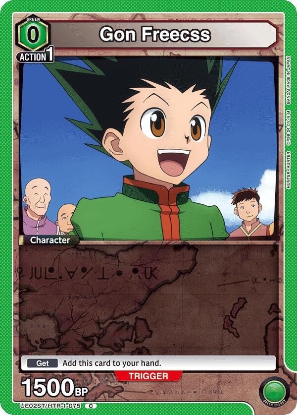 Gon Freecss (075) (21075) [UE02ST] - Union Arena Single