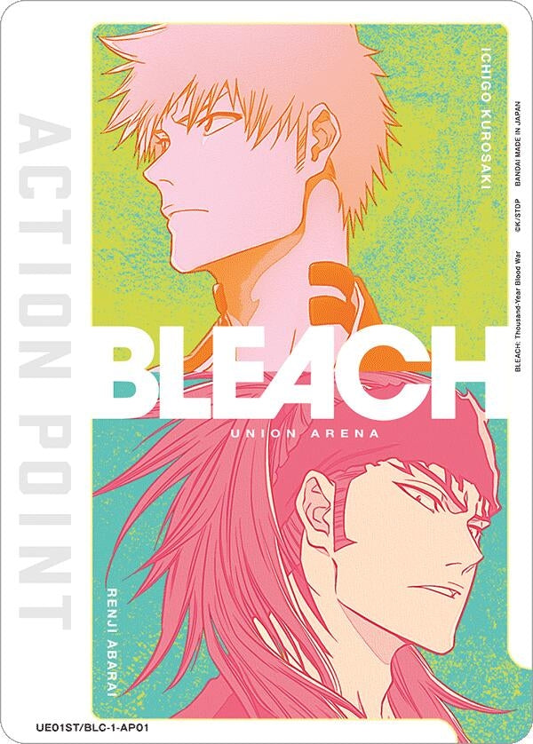 Action Point Card (AP01) (Ichigo Kurosaki/Renji Abarai) (1101) [UE01ST] - Union Arena Single