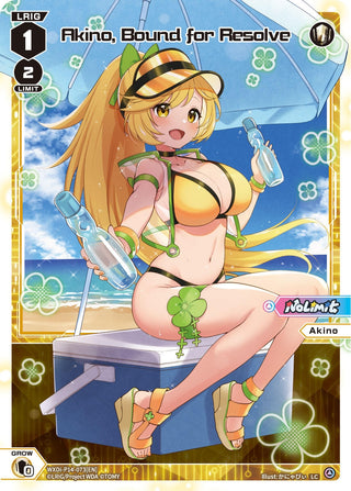 Akino Bound for Resolve (14073) [WXDi-P14] - WIXOSS Single