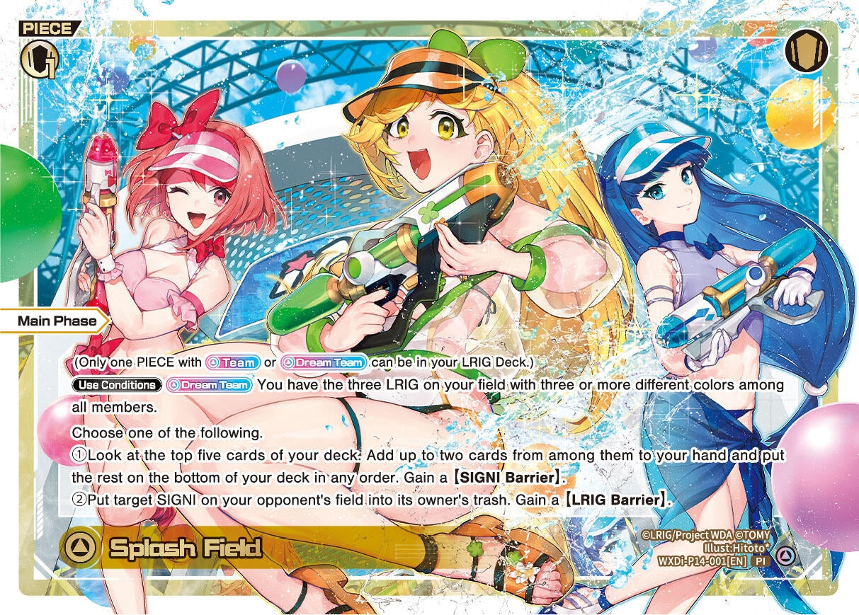 Splash Field (14001) [WXDi-P14] - WIXOSS Single